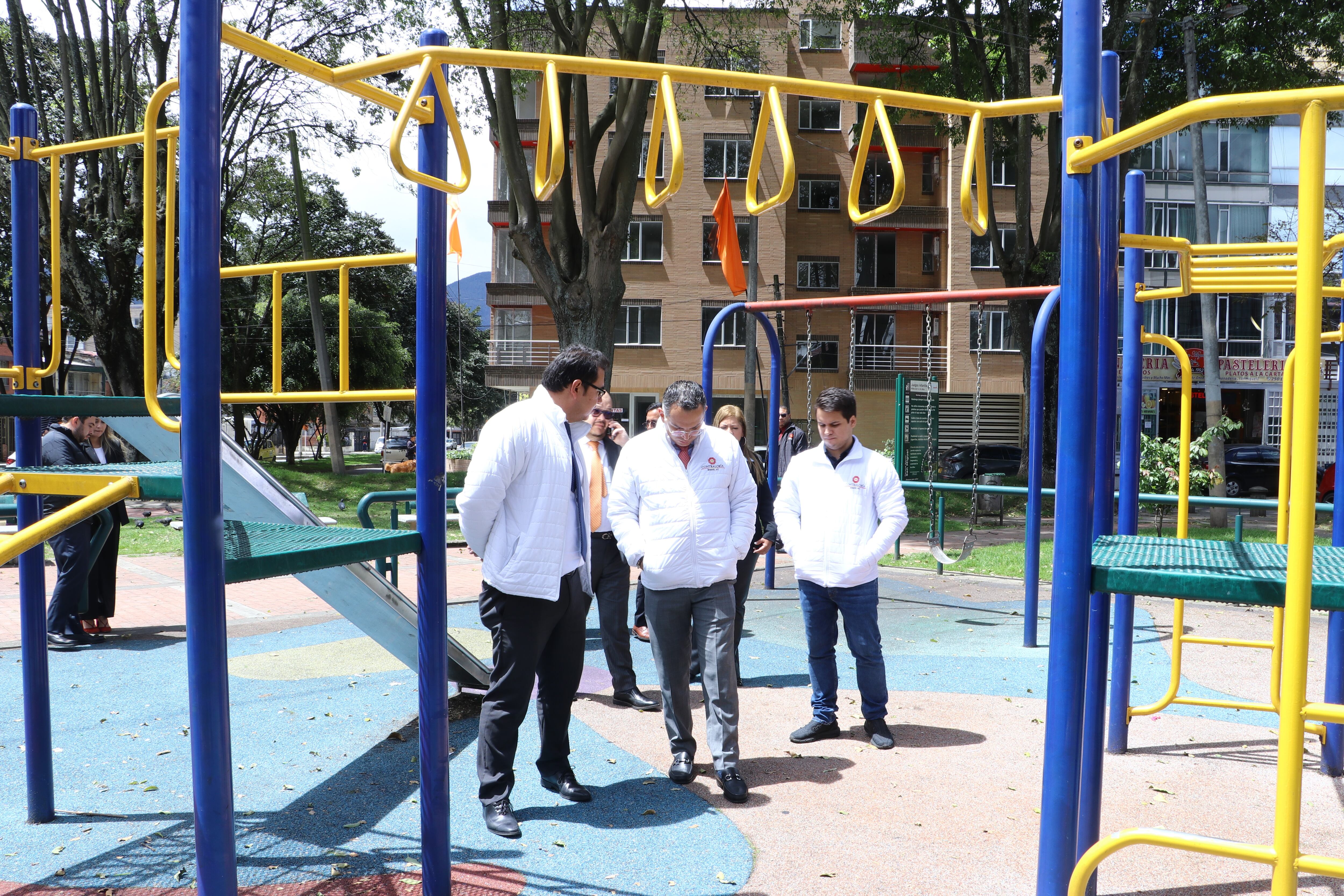 Contraloría tomará medidas por daños en obras recién entregadas en el occidente de Bogotá. Foto: Contraloría de Bogotá.