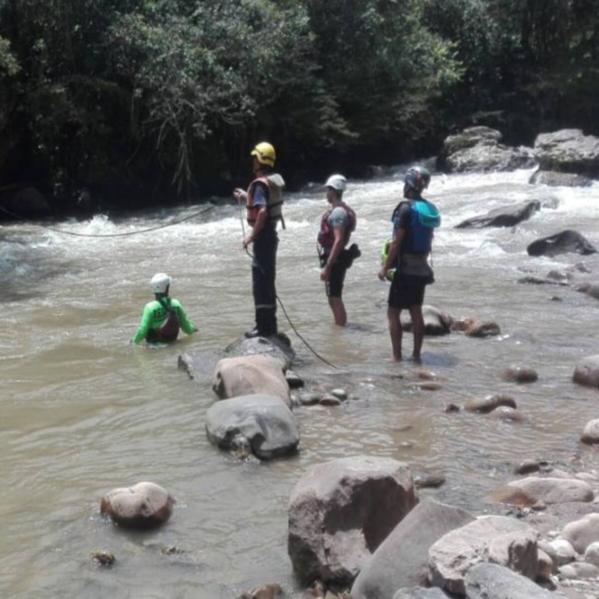 Bañista desaparece en el río de Santander