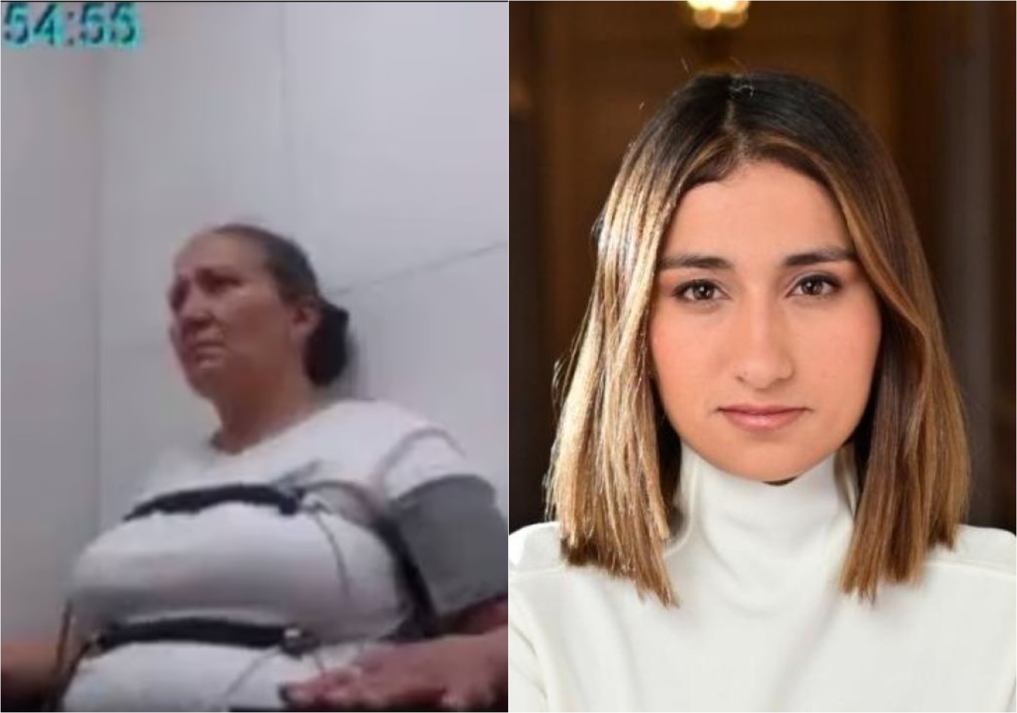 Marelbys Meza y Laura Sarabia