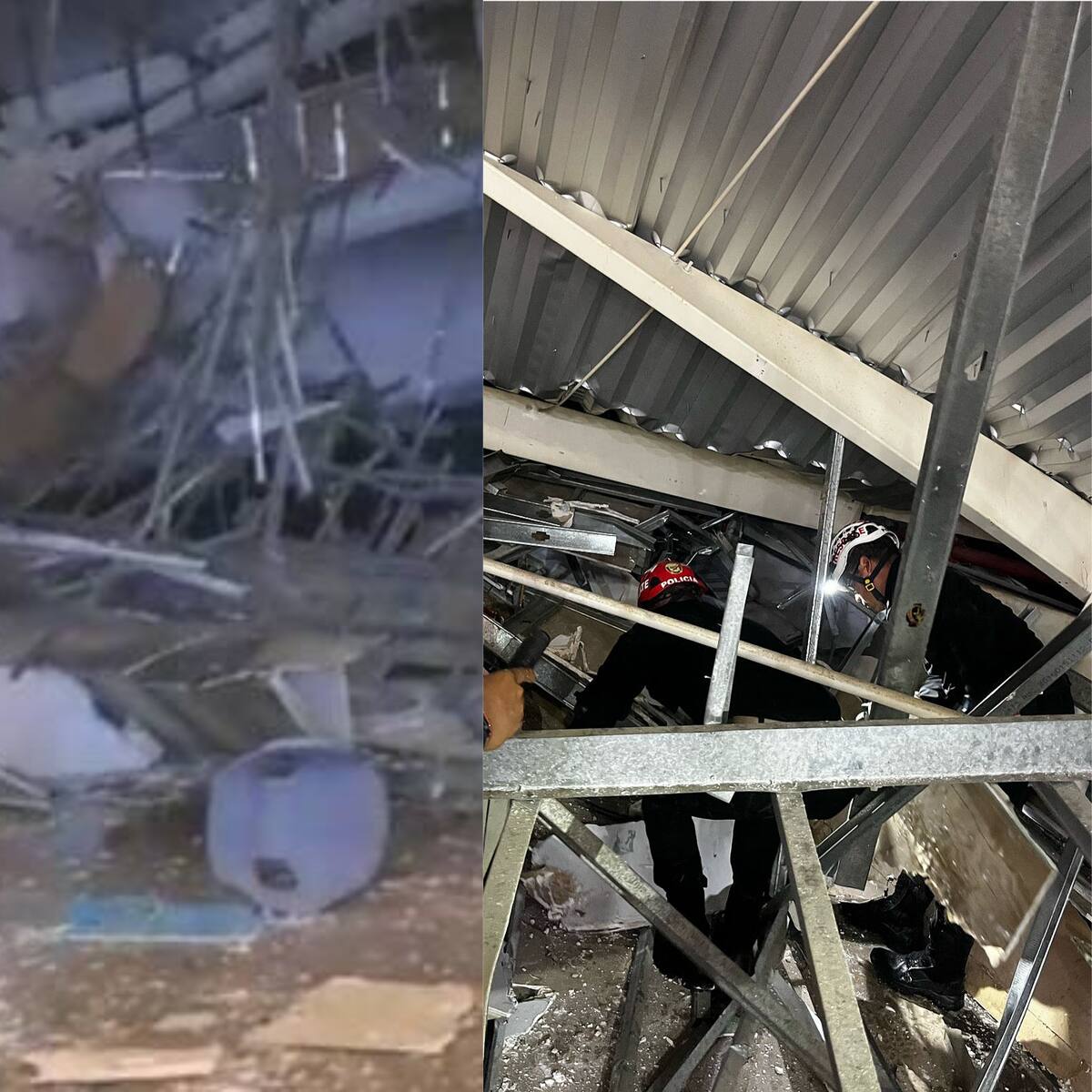 Perú: Caída del techo en un centro comercial deja 3 muertos y 60 heridos