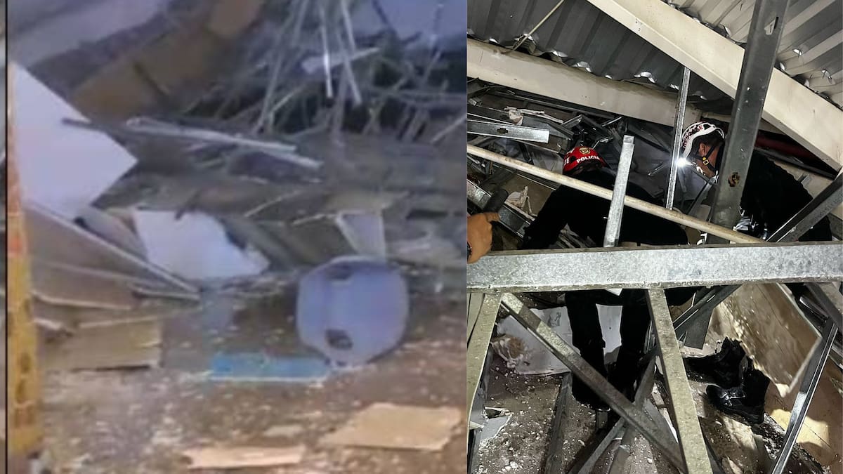 Perú: Caída del techo en un centro comercial deja 3 muertos y 60 heridos