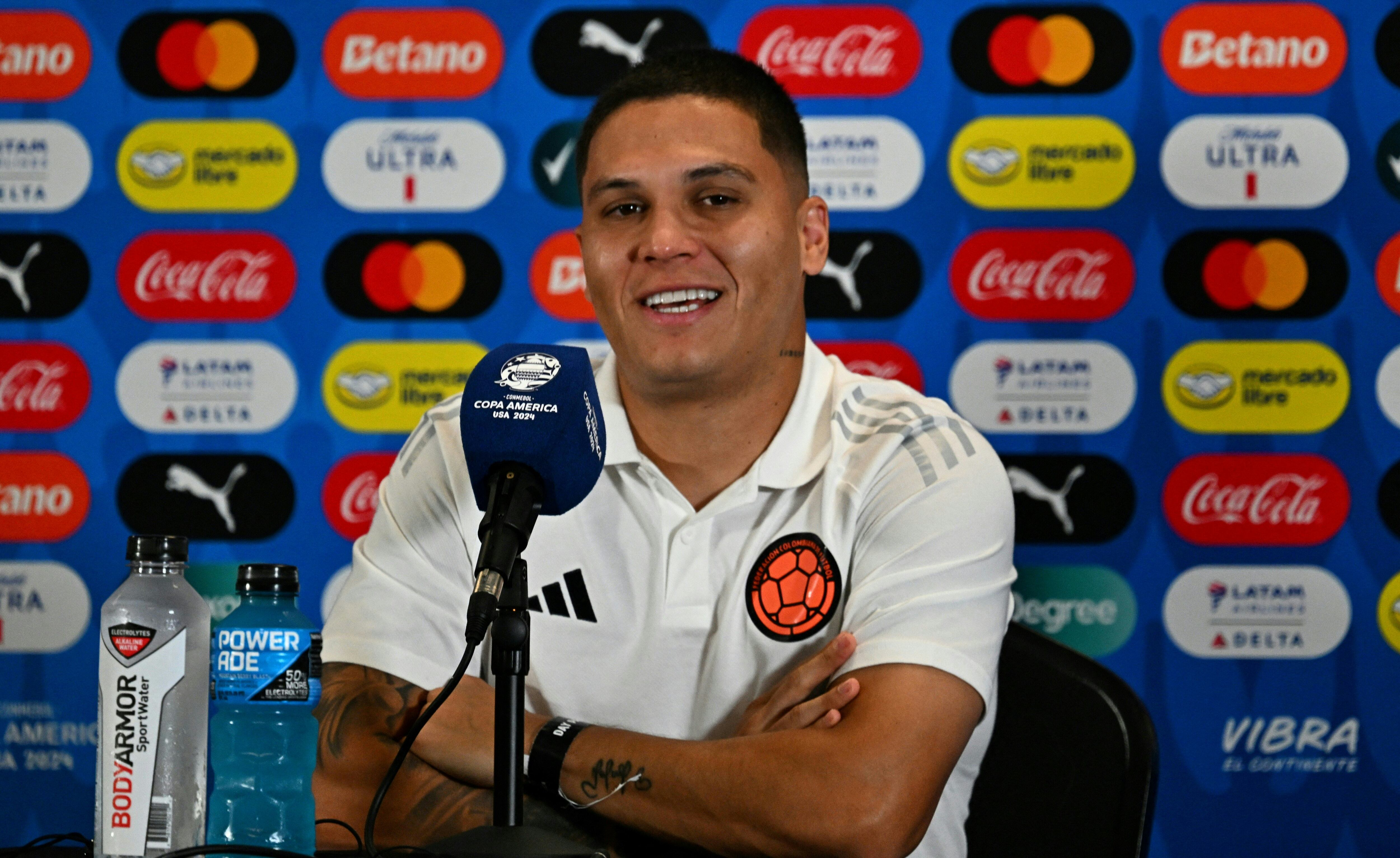 Juan Fernando Quintero. (Photo by Chandan Khanna / AFP) (Photo by CHANDAN KHANNA/AFP via Getty Images)