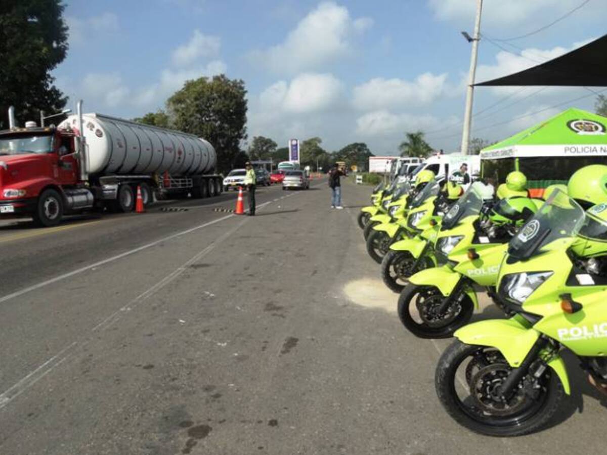 Más de 1.200 policías fueron los encargados de garantizar el Plan Retorno en Bolívar