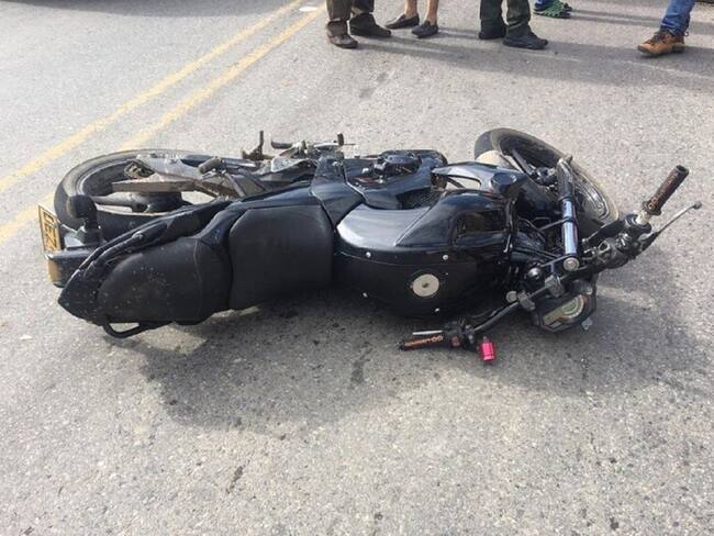 Tres millones ofrecen de recompensa para dar con el motociclista que causó accidente en el barrio Santa Lucia de Garzón Huila