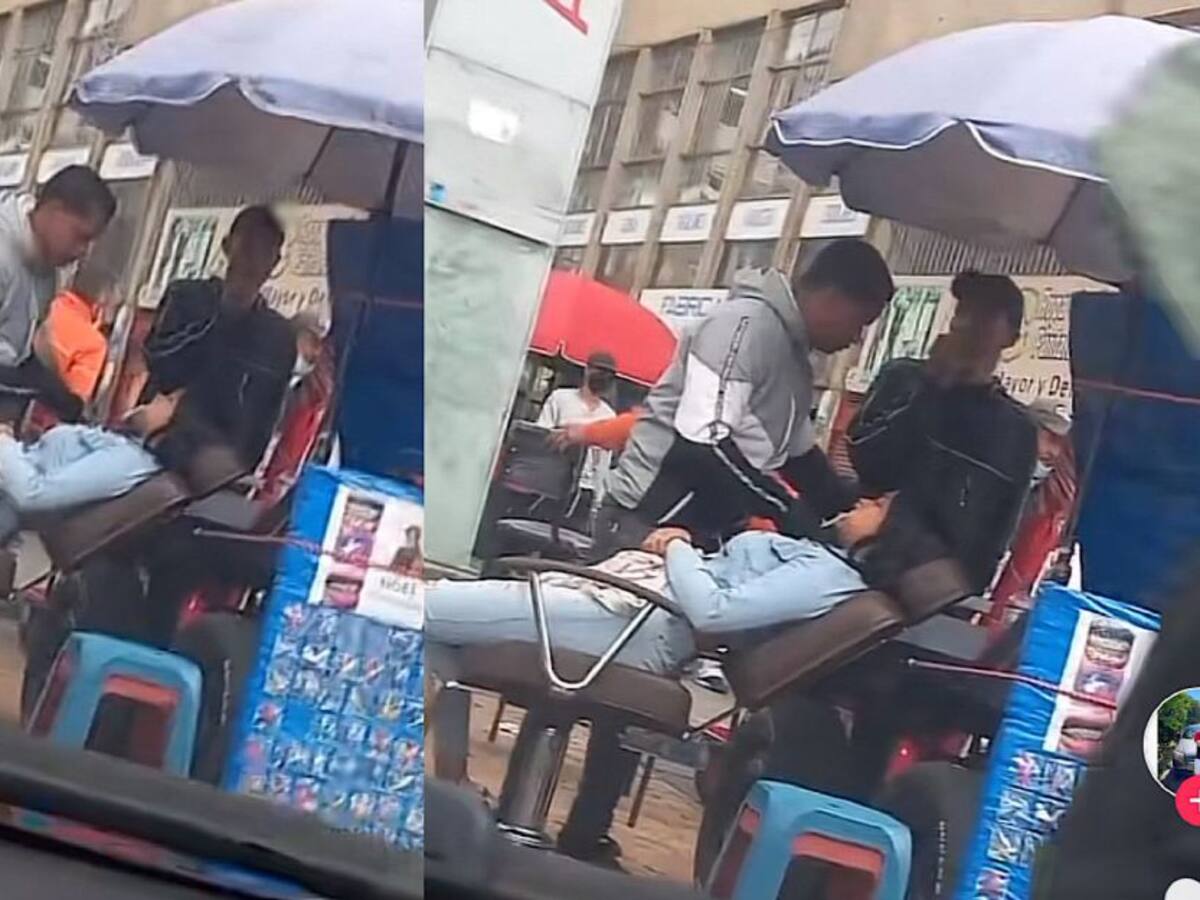Video viral: En plena calle del centro de Bogotá estarían poniendo brackets