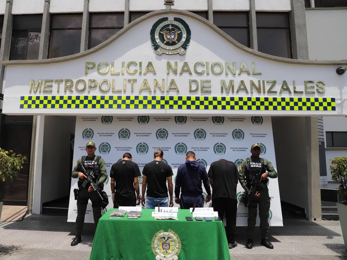 Fue desarticulada banda “Los Titos” en Manizales