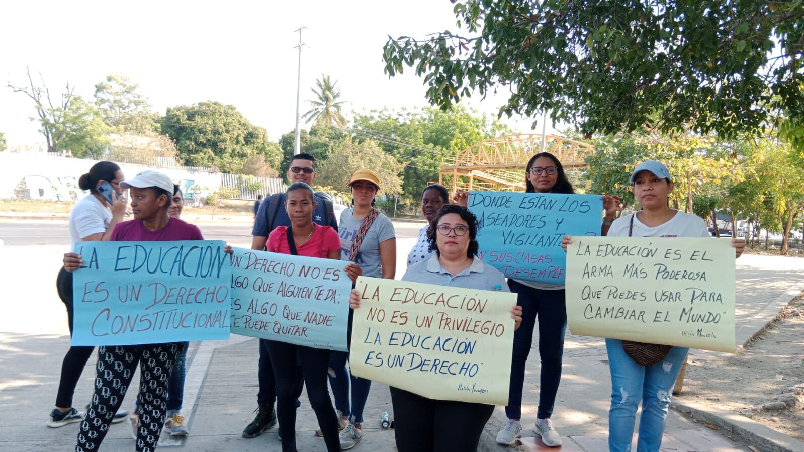 Cortesía padres de familia colegio INEM