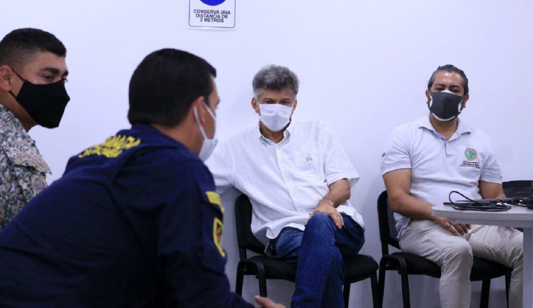 Reunión de autoridades sobre caso Playa Blanca