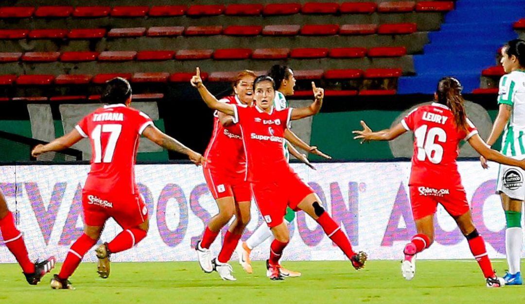 América de Cali se quedó con el clásico ante Nacional en la Liga Femenina
