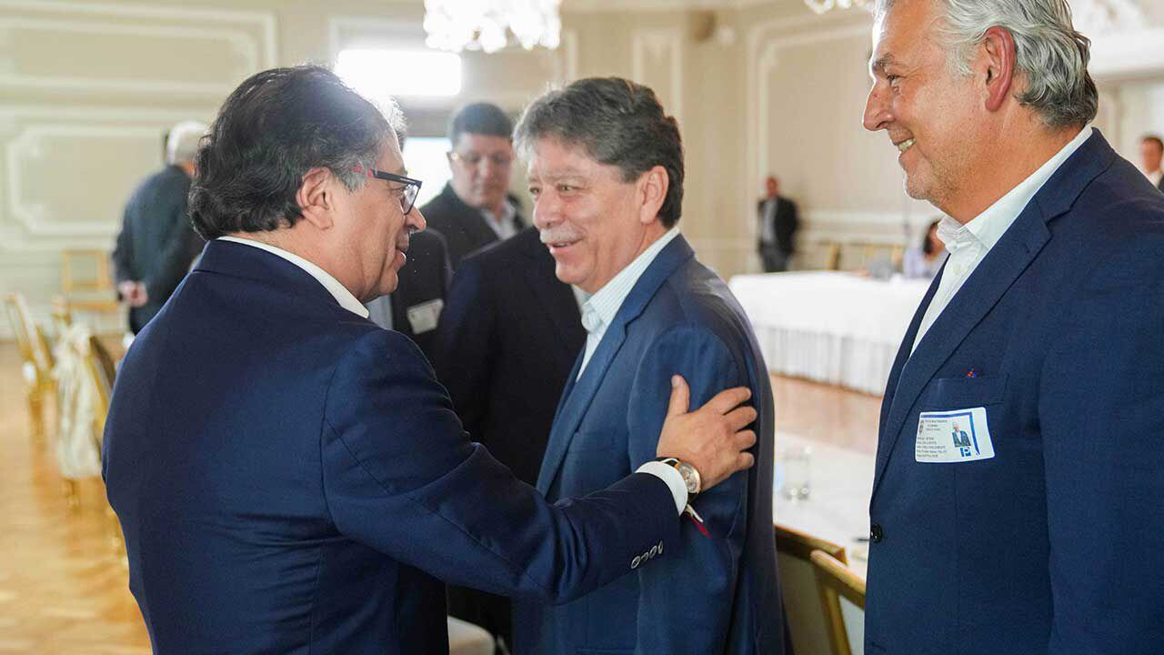El presidente Gustavo Petro se reunió con el Consejo Gremial (Foto: Presidencia)