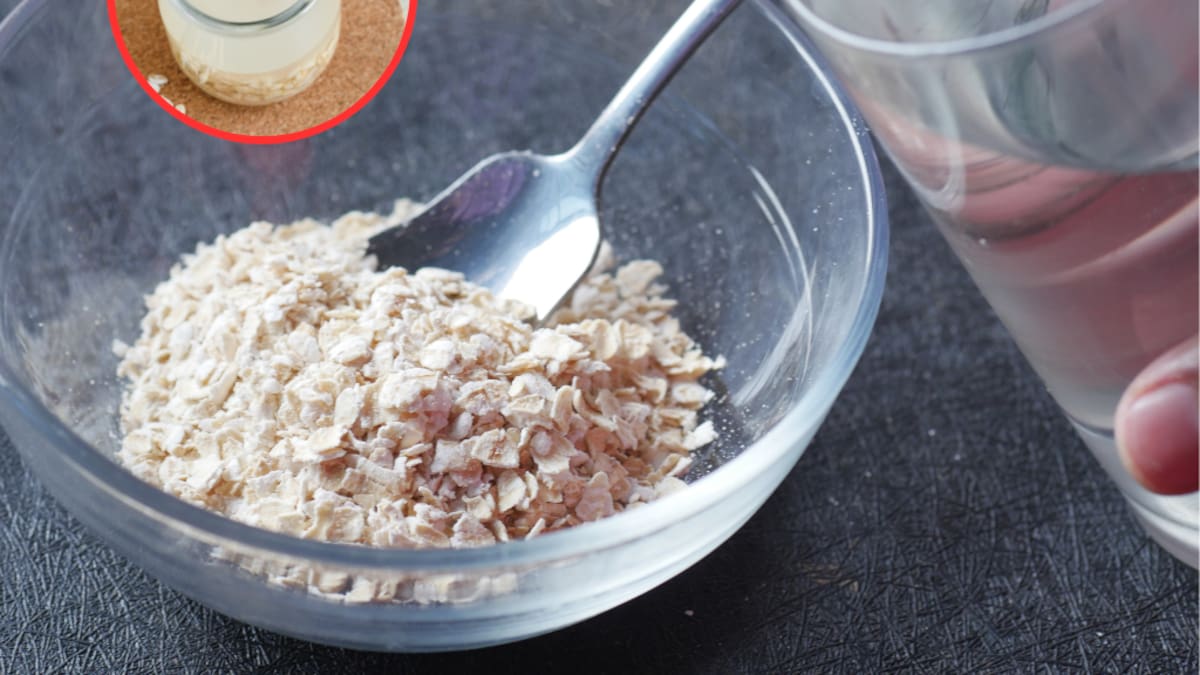 Agua de avena para los huesos y bajar la barriga: cómo prepararla y cuándo tomarla