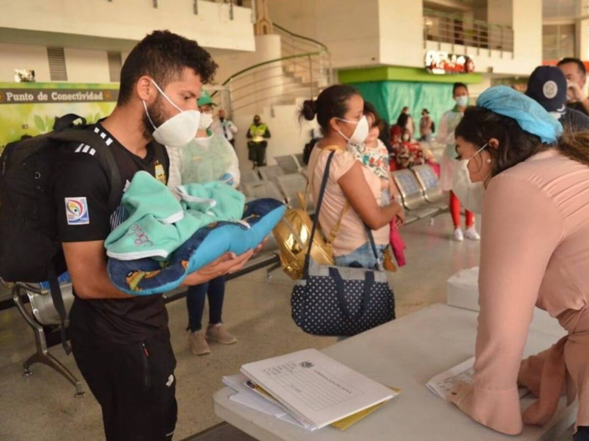 Venezolanos en el Huila retornaron a su país