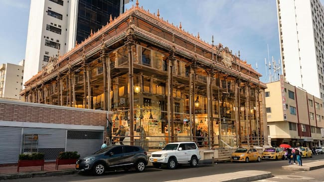 Render de cómo quedaría el Mercadito de La Matuna. // Alcaldía de Cartagena