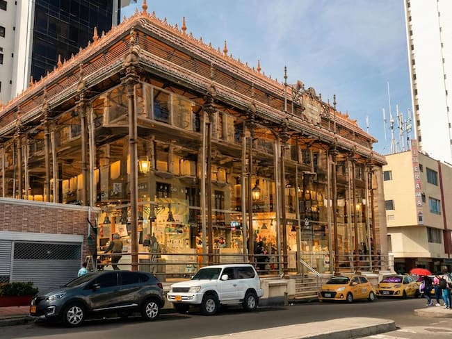 Render de cómo quedaría el Mercadito de La Matuna. // Alcaldía de Cartagena