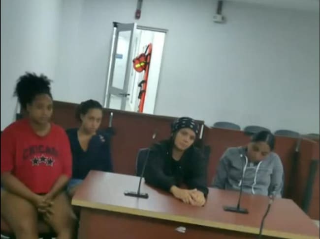 Las procesadas cumplirán medidas de aseguramiento en centro carcelario femenino. // Fiscalía