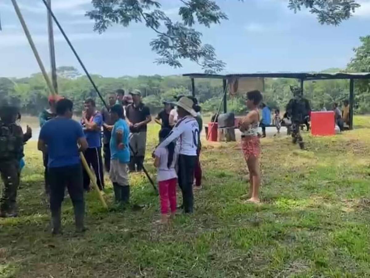 Más de 20 familias retornaron a la vereda Guamo, zona rural de Cartagena del Chairá