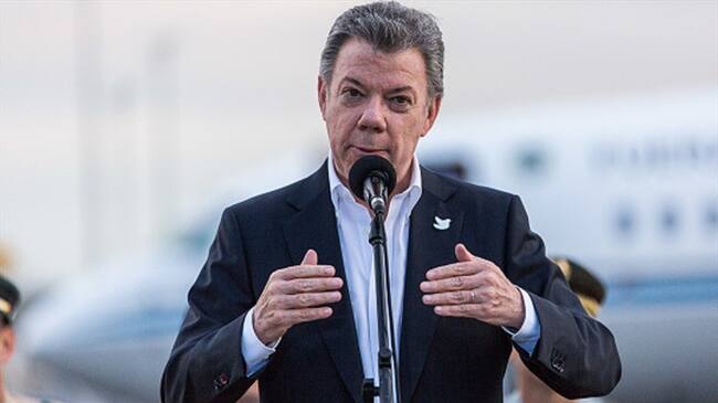 Juan Manuel Santos. Foto: Getty Images