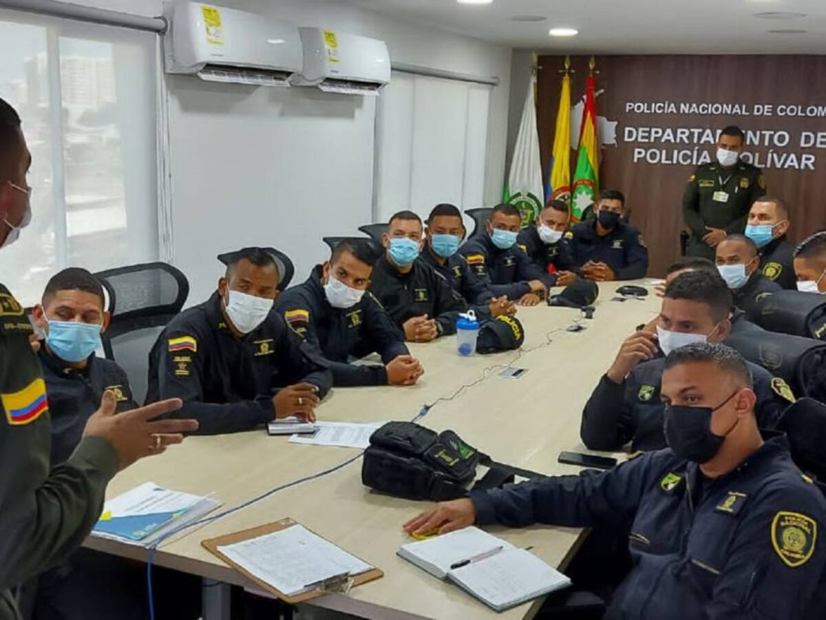 Policías de Bolívar se capacitan en nueva ley de seguridad ciudadana