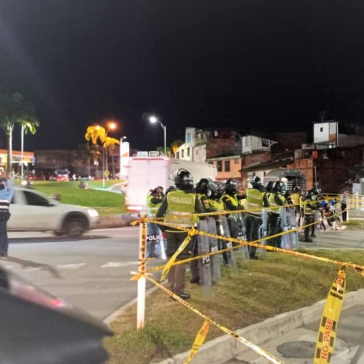 Siete personas detenidas por actos vandálicos en Pereira