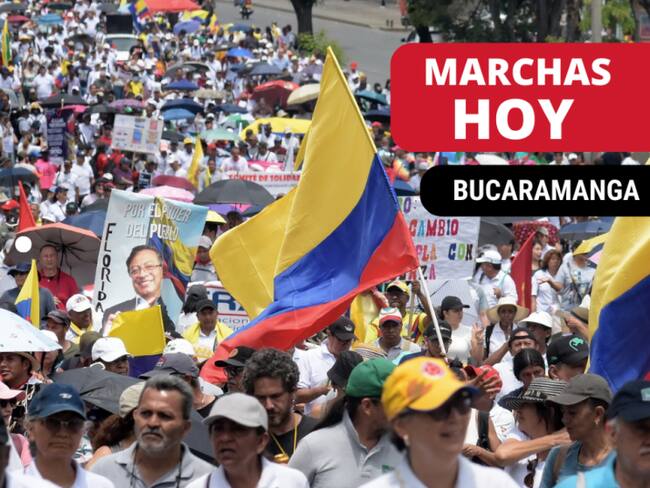 Marchas Bucaramanga // Foto de referencia, Getty Images