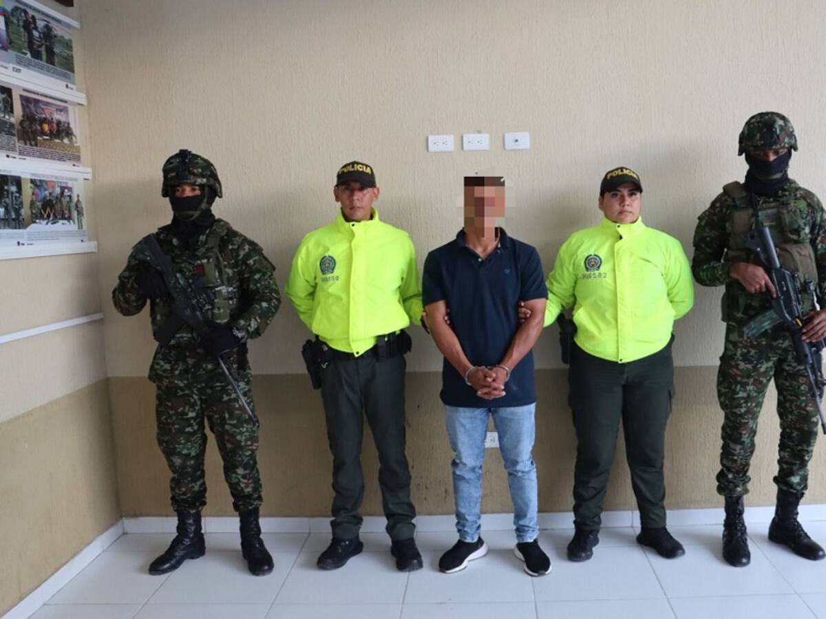 Ejército capturó a presunto integrante del GAO-r E37 en el sur de Bolívar