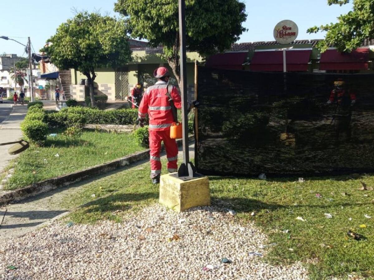 "Avenidas limpias" de Veolia visitó el barrio Blas de Lezo