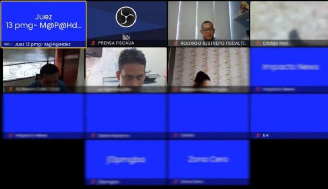 Durante la audiencia