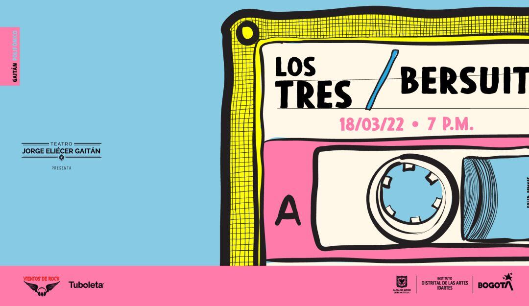 Los Tres y Bersuit en Bogotá