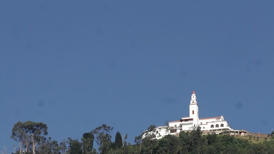 Cerro de Monserrate. Foto: Colprensa