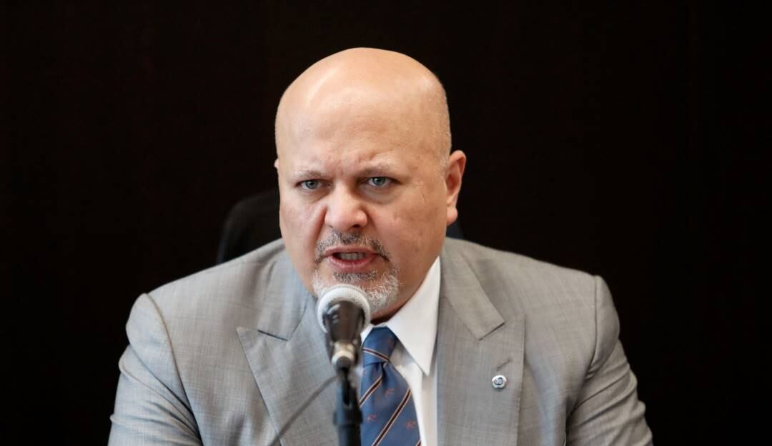 El fiscal de la Corte Penal Internacional, Karim Khan.          Foto: Getty
