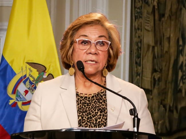 La Canciller Rosa Villavicencio sobre las acusaciones de corrupción contra el Gobierno y las delcraciones de Carlos Alonso Lucio que rompieron el empalme