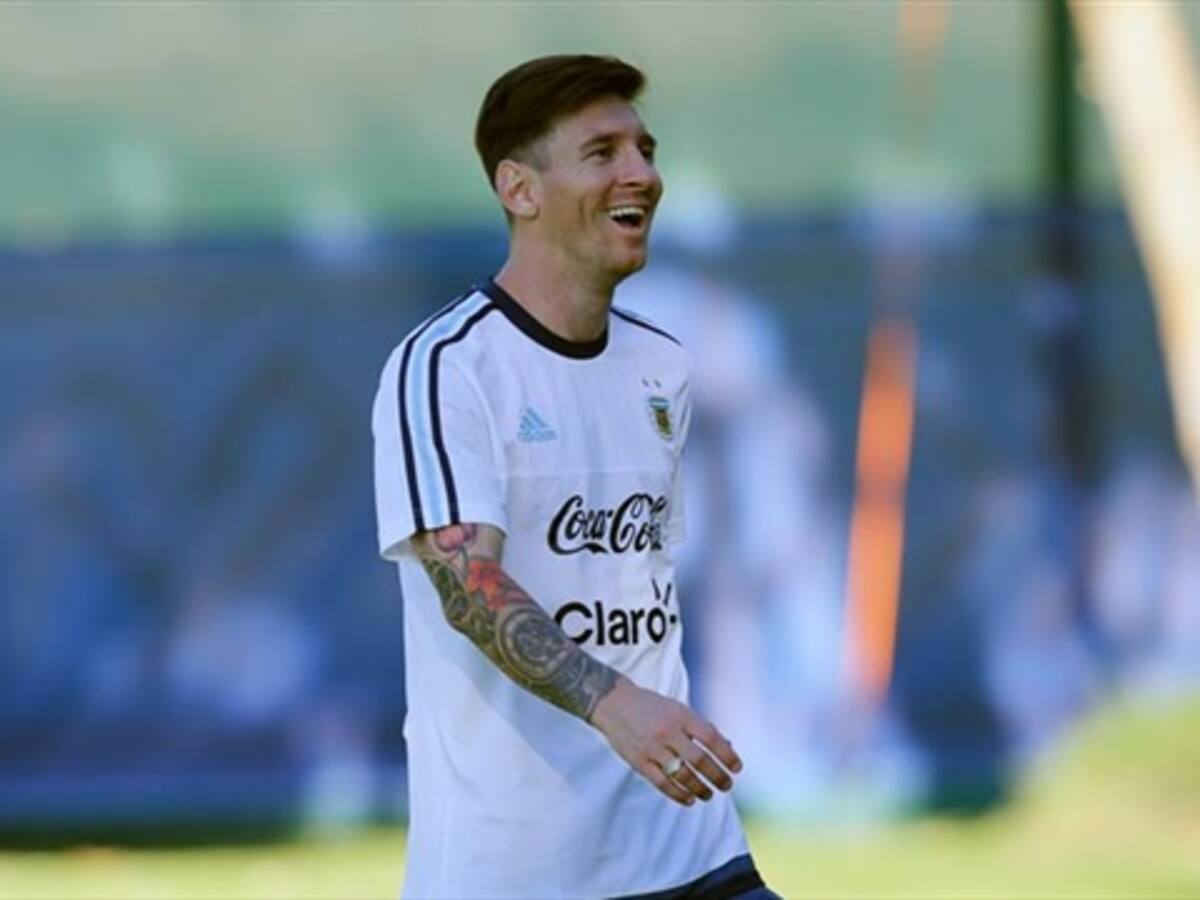 Pagaría por ver jugar a Chile, a Colombia y a Brasil: Lionel Messi