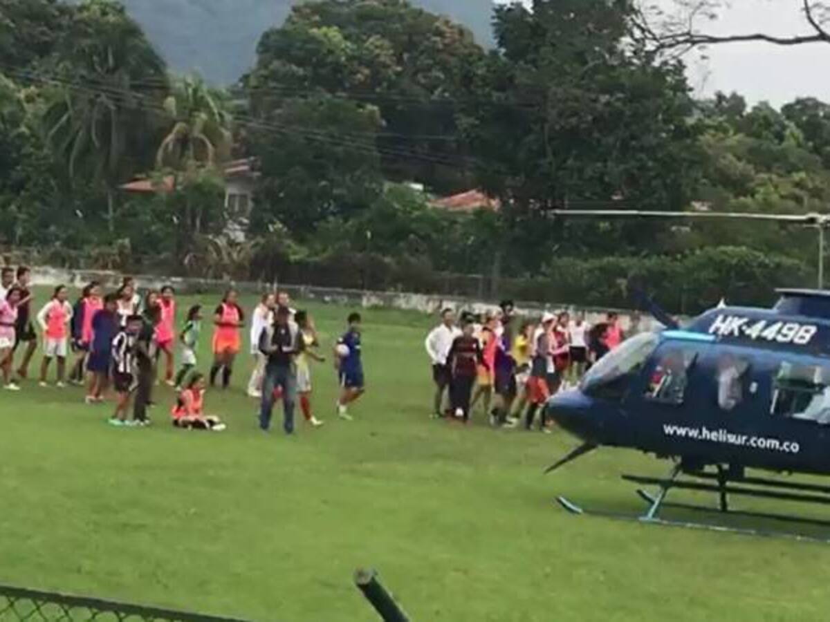 Abren indagación por el aterrizaje del helicóptero que llevaba un senador
