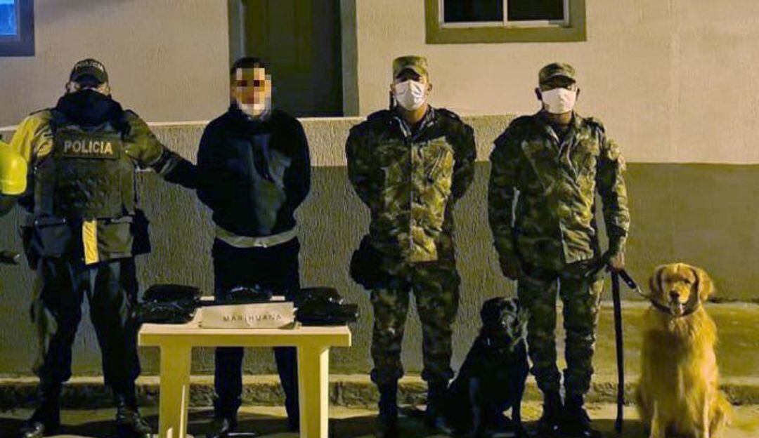 El sujeto quedó a disposición de la Fiscalía. 