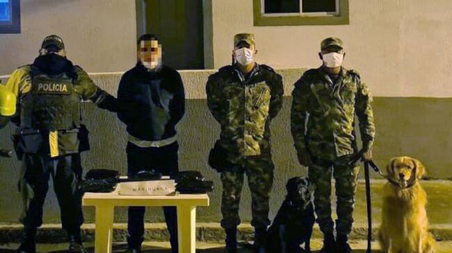 El sujeto quedó a disposición de la Fiscalía.