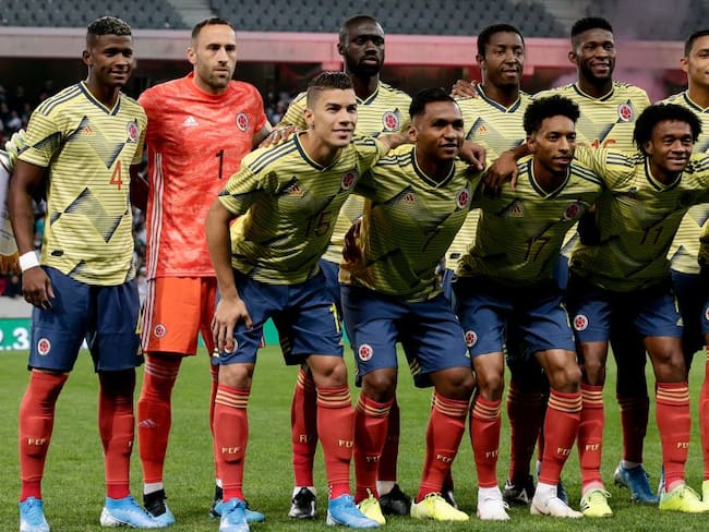 Partidos y resultados de los jugadores de la Selección Colombia