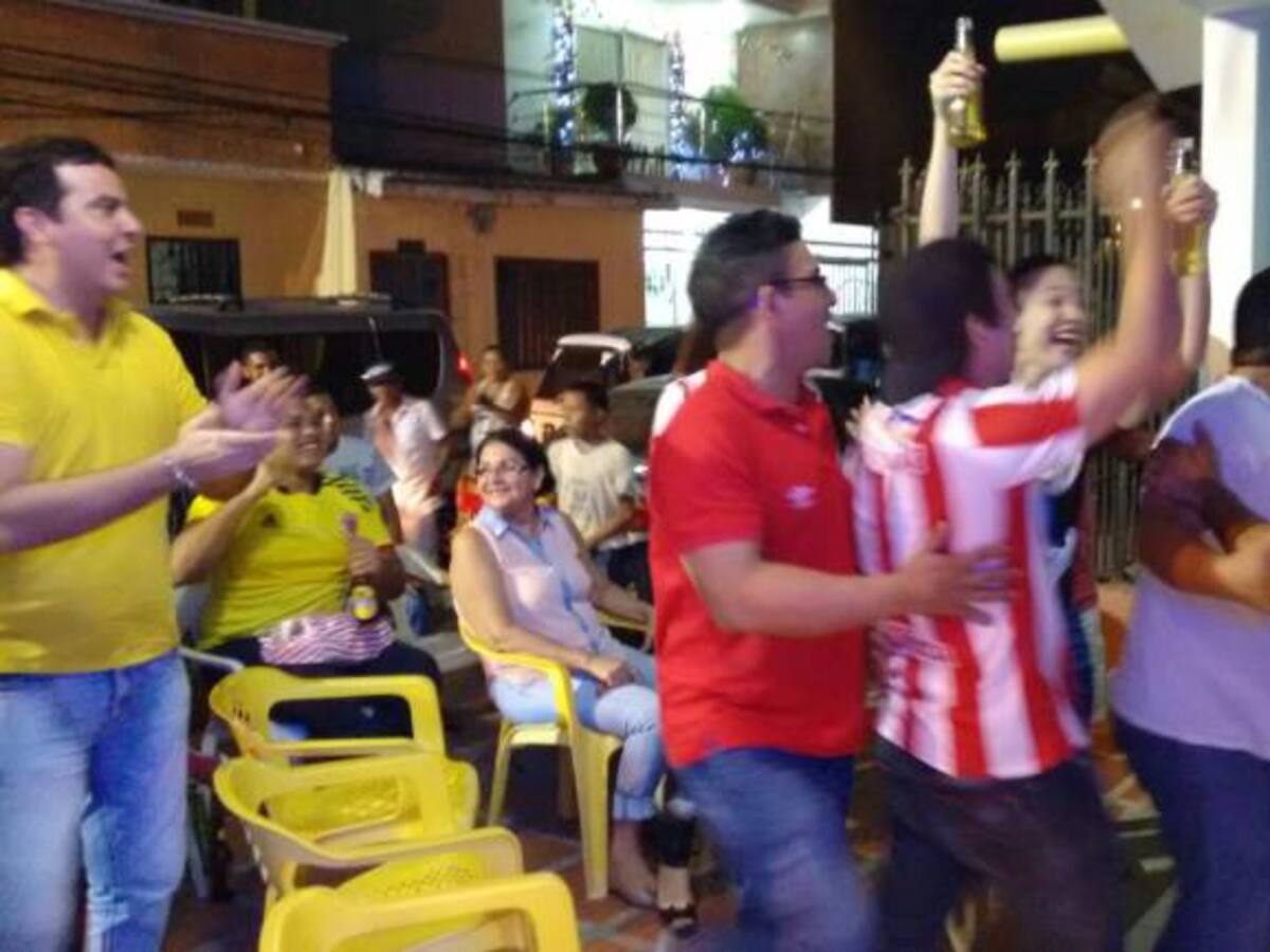 Celebración en paz en Barranquilla