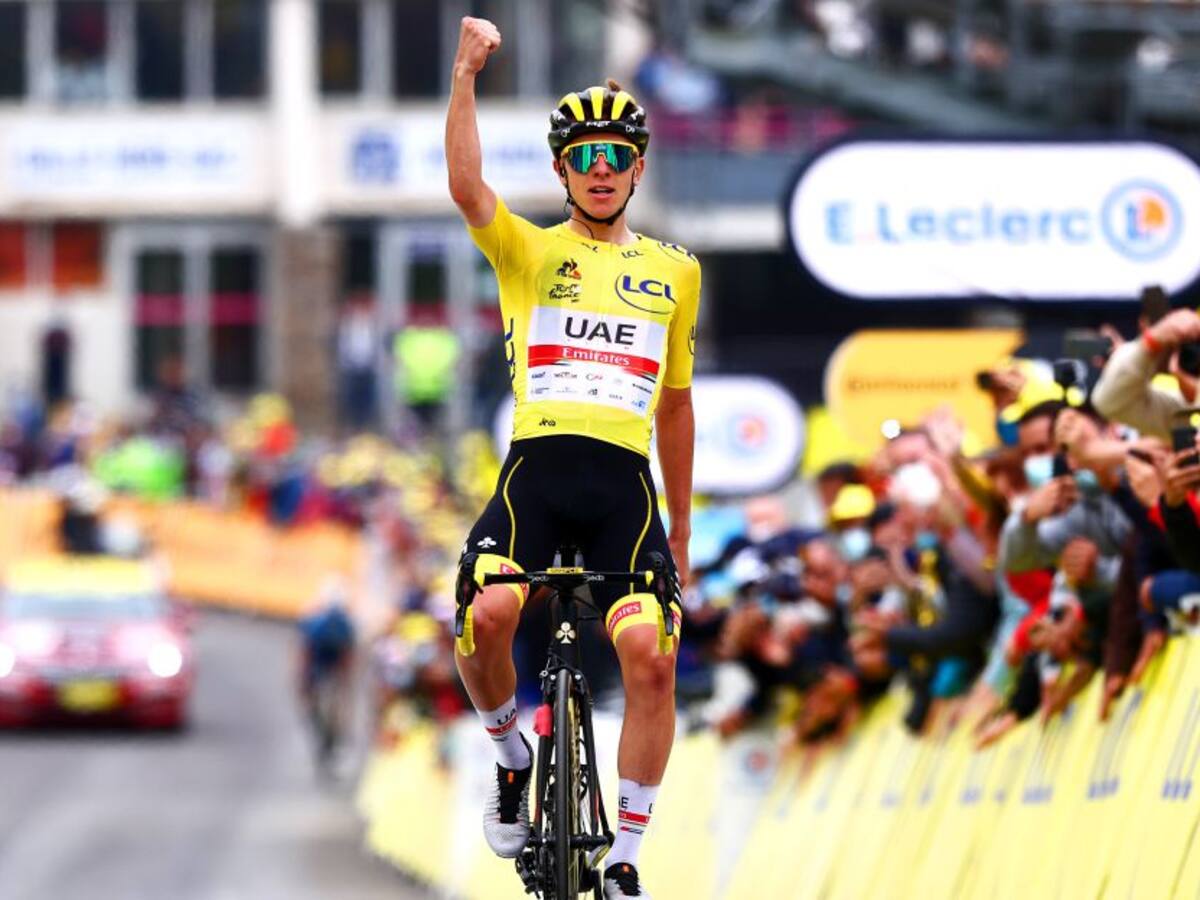 Victoria y nueva exhibición de Tadej Pogacar en la etapa 18 del Tour
