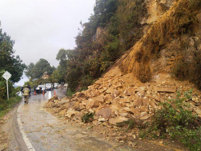 Está cerrada la vía Bogotá - Choachí: ¿qué rutas alternas se pueden tomar?