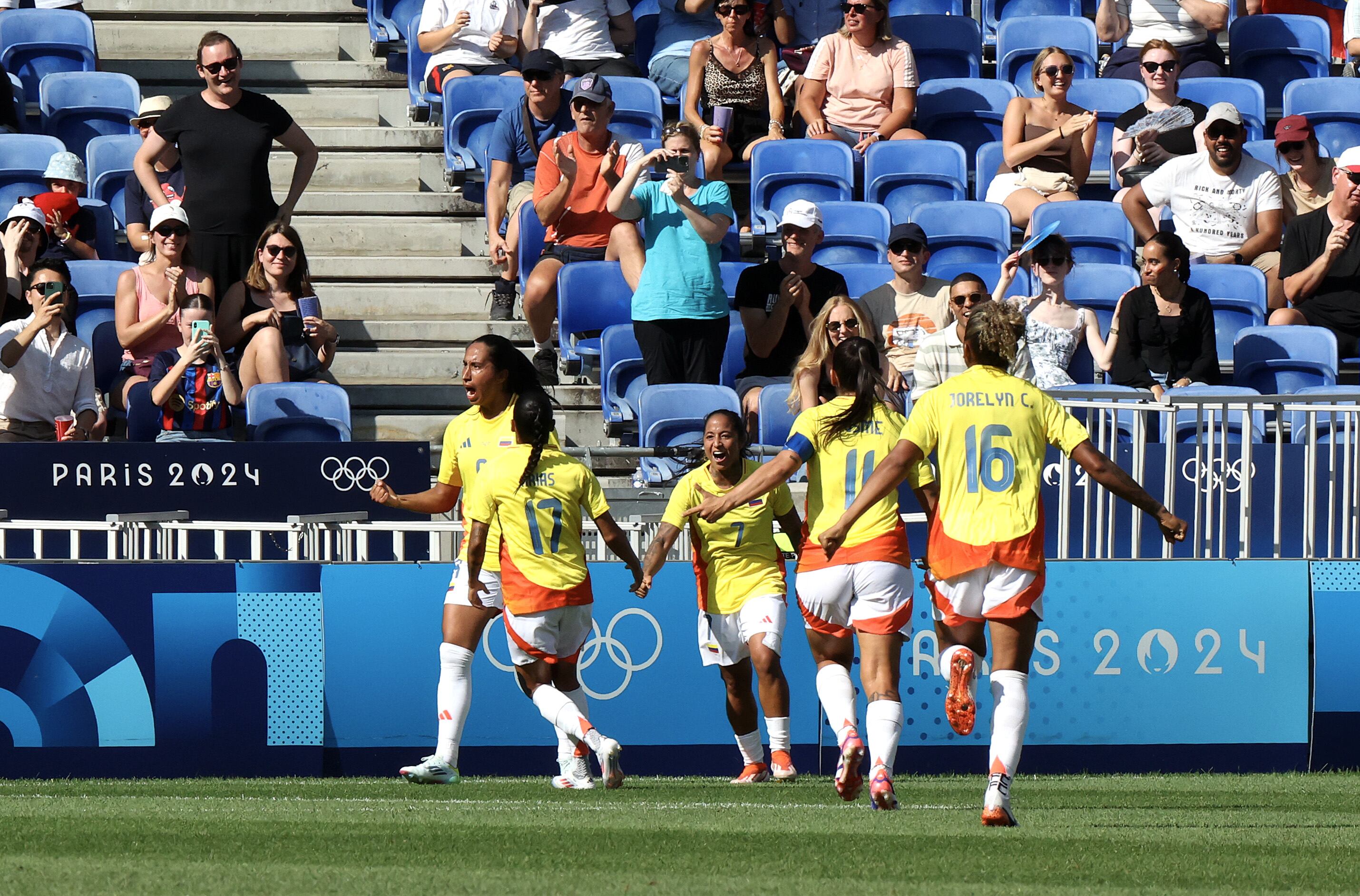 Jugadoras de la Selección Colombia femenina. FOTO:  Claudio Villa/Getty Images