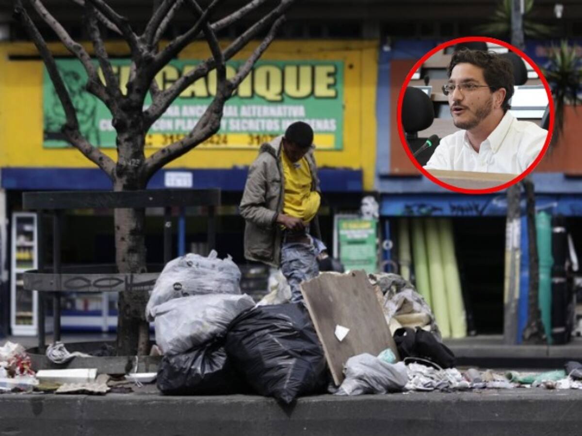 “La crisis en 180 días será inmanejable”: vicepresidente del concejo de Bogotá sobre las basuras