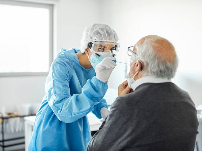 Paciente con COVI-19 / Getty Images