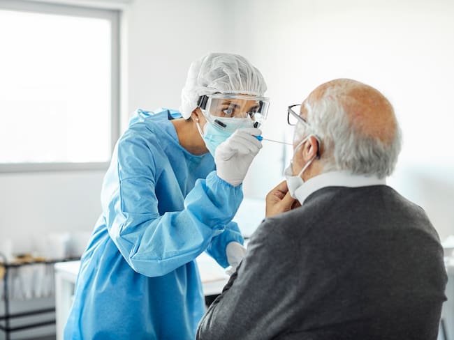 Paciente con COVI-19 / Getty Images