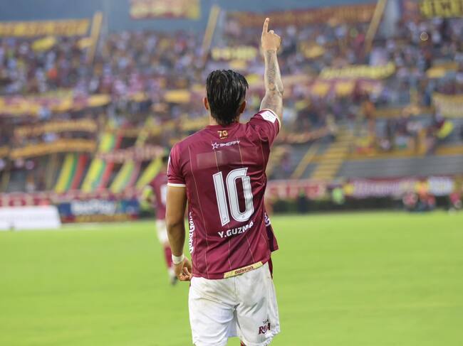 Yeison Guzmán, figura del Deportes Tolima / @cdtolima