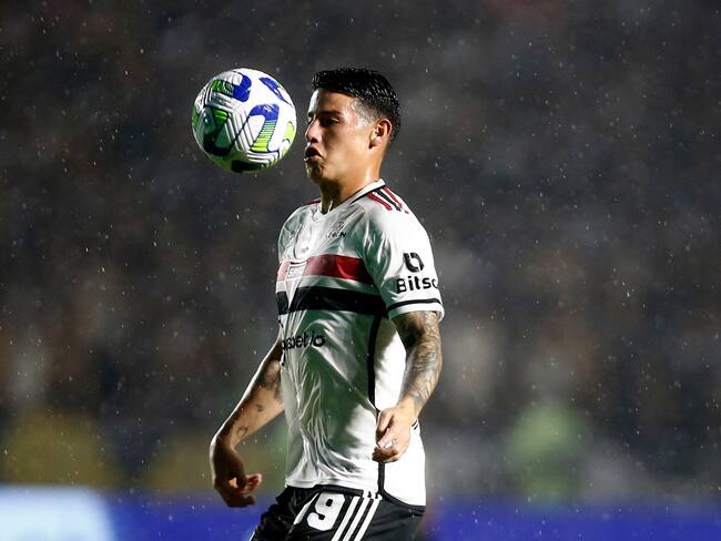 James Rodríguez ha dado tres asistencias con Sao Paulo desde su llegada. (Photo by Wagner Meier/Getty Images)