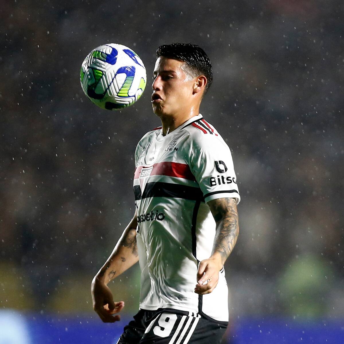 James Rodríguez, en el once ideal de la fecha 28 del Brasileirao
