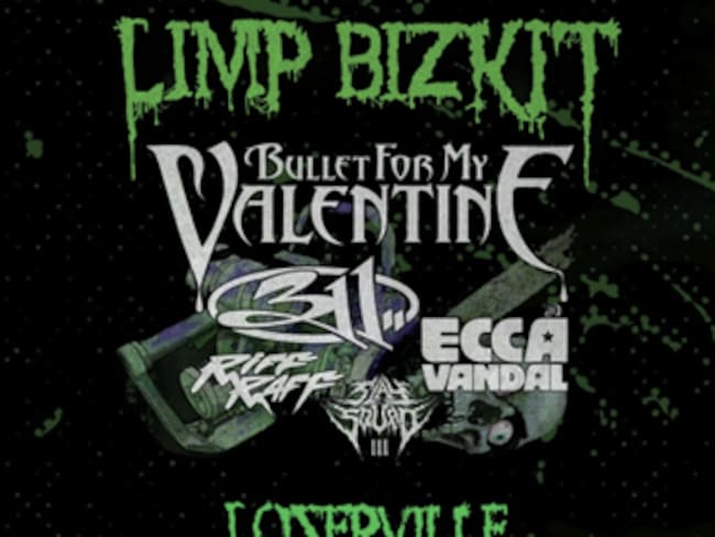 concierto LOSERVILLE Coliseo Medplus Bogotá