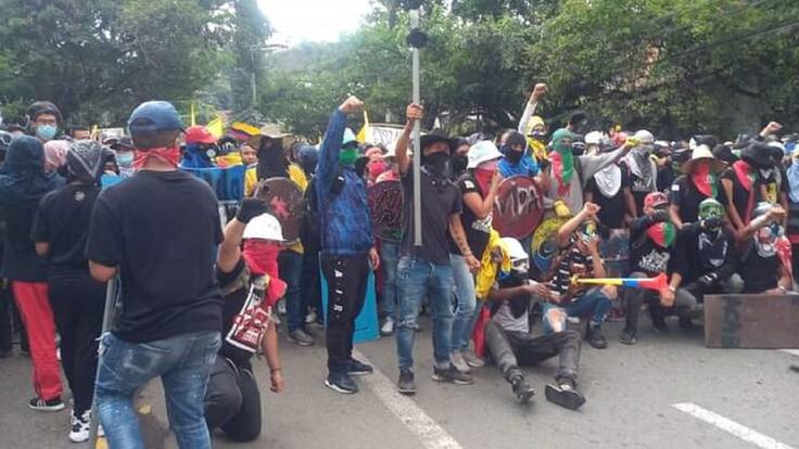 CLAUDIA MADRE DE UN JOVEN DE LA RESISTENCIA
