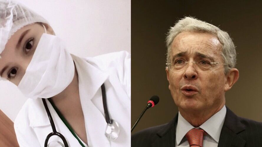 Andreina Lizbeth Vargas Thomas amenazó al expresidente Álvaro Uribe a través de su cuenta de Twitter. Foto: Colprensa