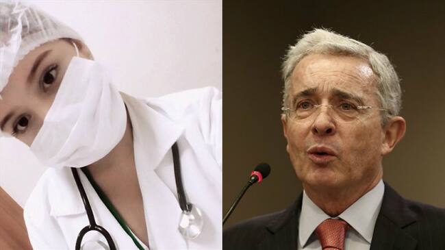 Andreina Lizbeth Vargas Thomas amenazó al expresidente Álvaro Uribe a través de su cuenta de Twitter. Foto: Colprensa